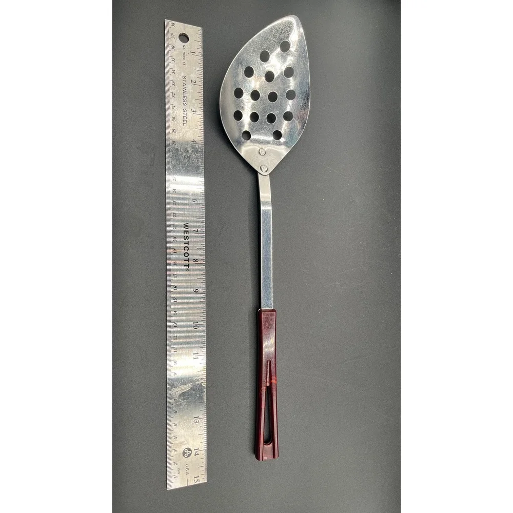 Vtg Stainless Steel Kitchen‎ Utensil Set Spatula Fork Spoon Skimmer Stanhome
